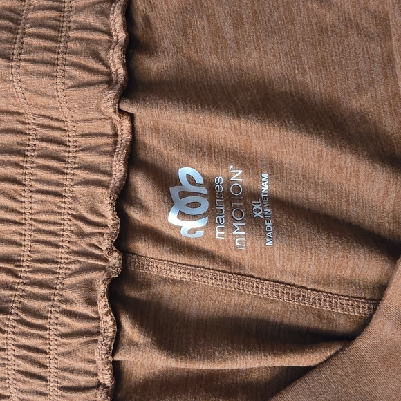 Brown Relaxed Pants - Picture 3 of 6
